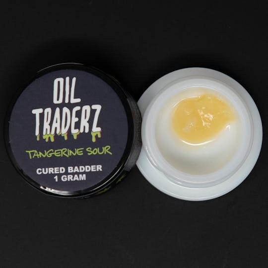 Oil Traderz - 1g Tangerine Sour Cured Badder - Oil Traderz (Sativa) - 1