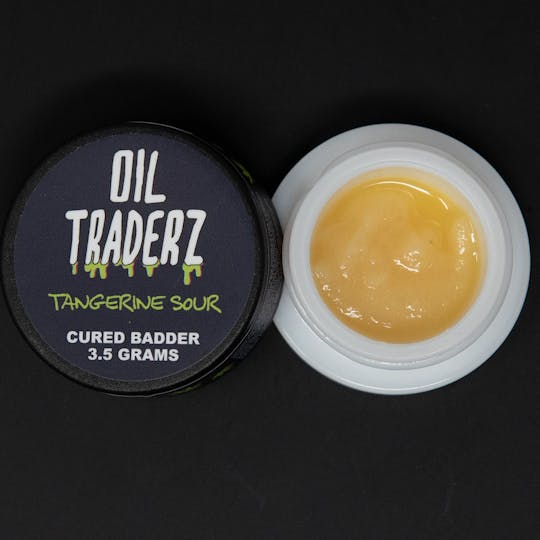 Oil Traderz - 3.5g Tangerine Sour Cured Badder - Oil Traderz (Sativa) - 1