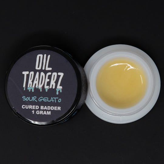 Oil Traderz - 1g Sour Gelato Cured Badder - Oil Traderz (Hybrid) - 1