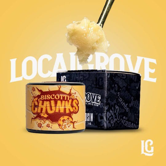 Localgrove - Local Grove Live Hash Rosin | Biscotti Chunks | 1G - 1