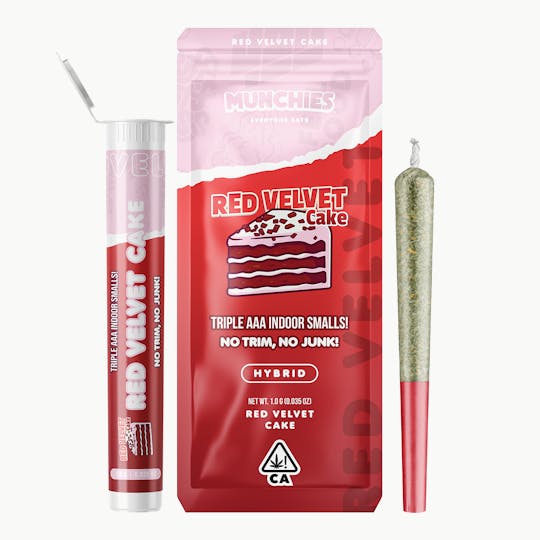 Munchies - Pre Roll 1G Red Velvet - 1