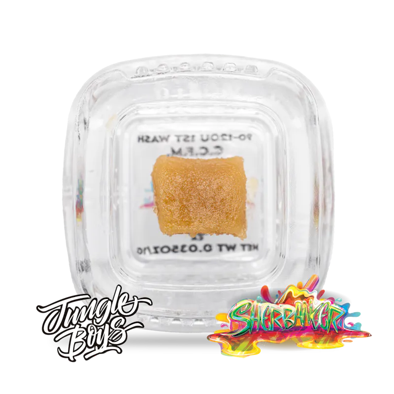Jungle Boys Sherbanger - 1g 90-120u 1st Wash C.C.F.M. cartridge
