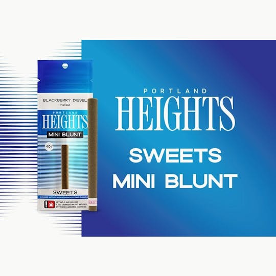 Portland Heights - Blackberry Diesel- Sweets Mini Blunt | 1.25g - 1