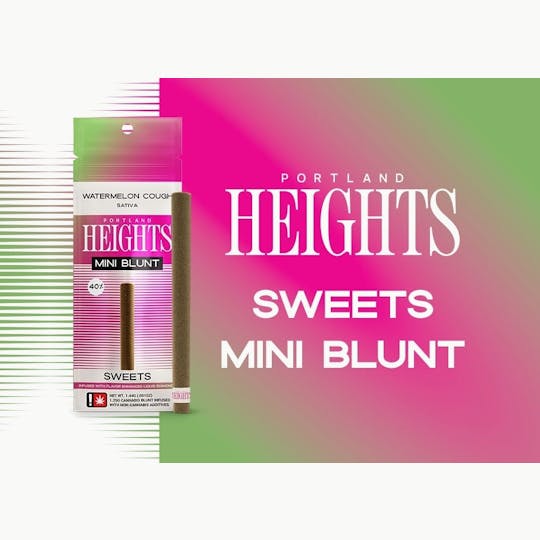 Portland Heights - Watermelon Cough- Sweets Mini Blunt | 1.25g - 1
