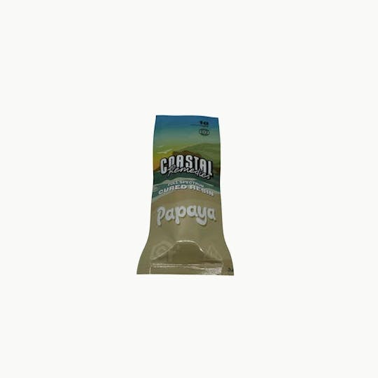 Coastal Remedies - Papaya | 1g Cured Resin Disposable | Coastal Remedies - 1