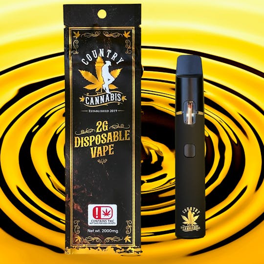 Country Cannabis - Sour Diesel | Vape | 2G - 1