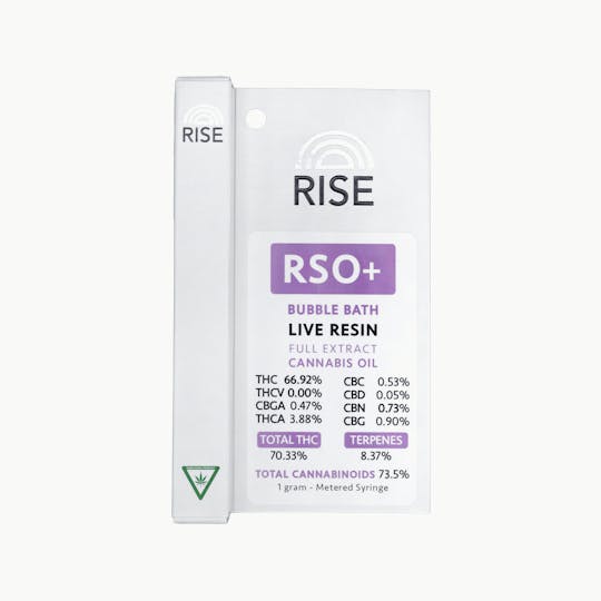 RISE - Rise RSO + Bubble Bath 1g - 1