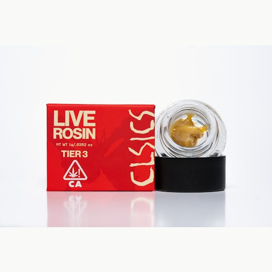 CLSICS Rosin & Rosin Infused Pre Rolls - Mule Fuel - 1g Live Rosin Extract Tier 3 - 1