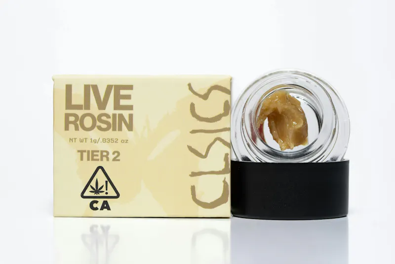 CLSICS - Secret Society - Live Rosin Tier 2 - 1g concentrate