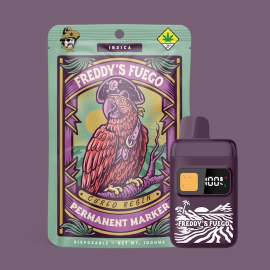 Freddy's Fuego - Permanent Marker - Cured Resin Disposable - 1