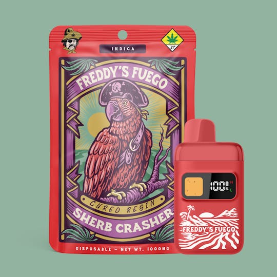Freddy's Fuego - Sherb Crasher - Cured Resin Disposable - 1