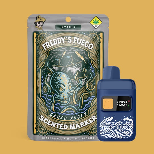 Freddy's Fuego - Scented Marker - Cured Resin Disposable - 1