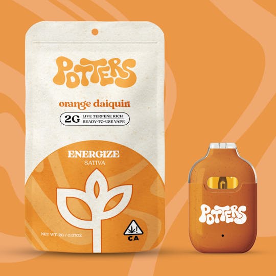 Potters - Orange Daiquiri Live Ready-to-Use Vape 2g - 1