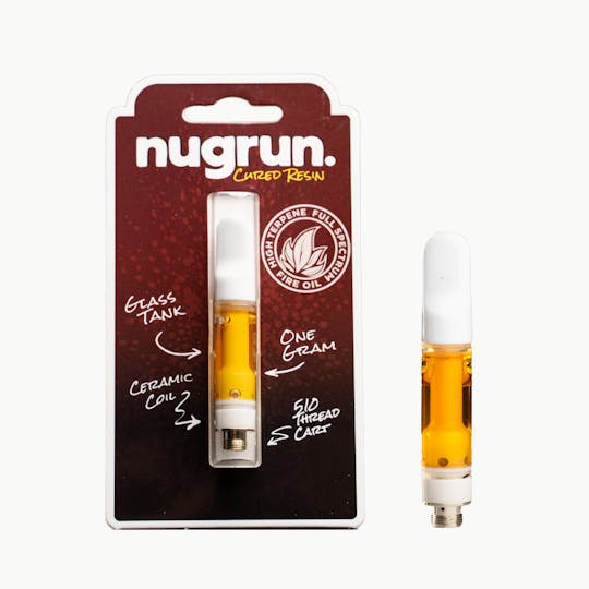 nugrun. - Cured Resin 1G Cartridge | Hidden Secrets - 1