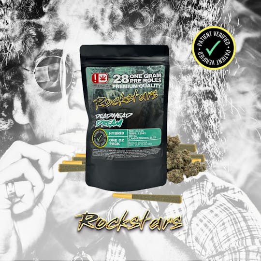 710Trading - Rockstars - 1g Pre Roll - Deadhead Dream - 1