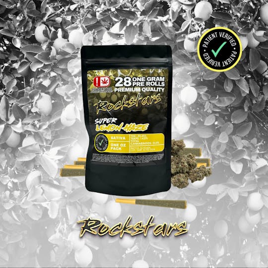 710Trading - Rockstars - 1g Pre Roll - Super Lemon Haze - 1