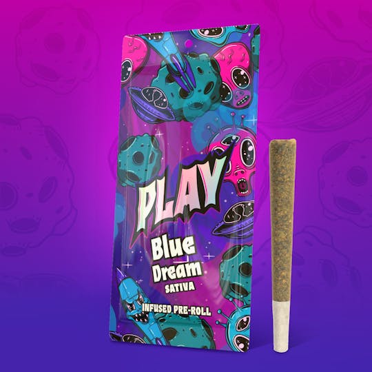Play Michigan - Play | Blue Dream | 1.2g | Infused Pre-Roll - 1