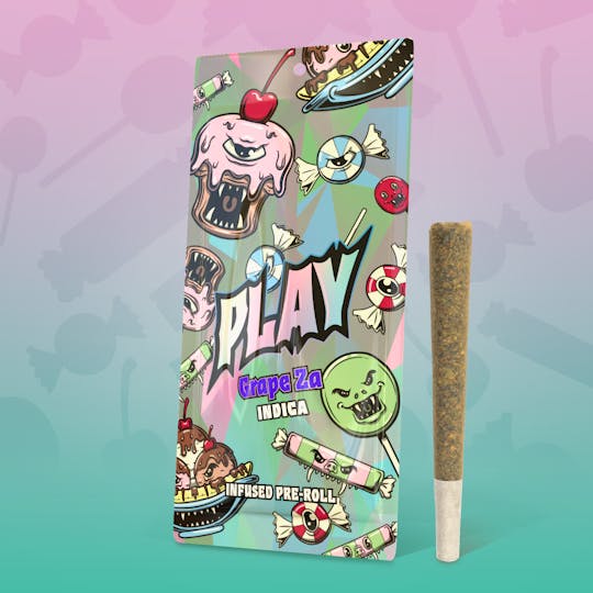 Play Michigan - Play | Grape Za | 1.2g | Infused Pre-Roll - 1