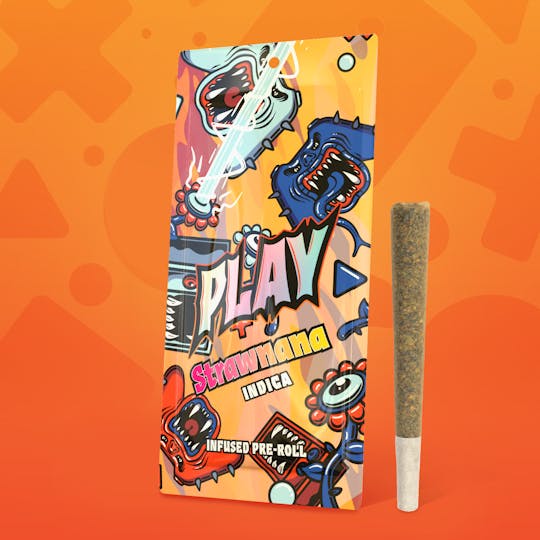 Play Michigan - Play | Strawnana | 1.2g | Infused Pre-Roll - 1