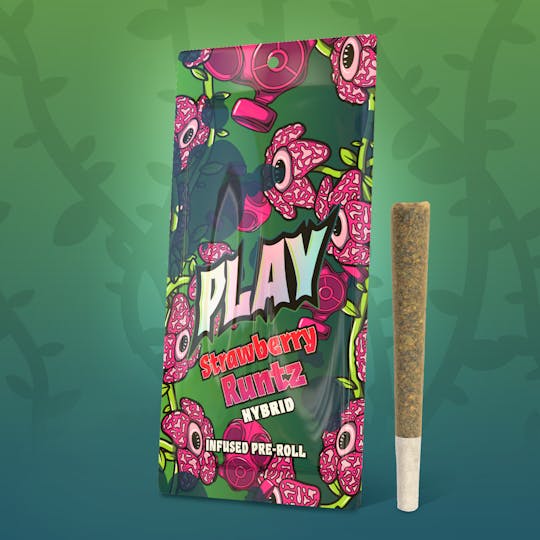 Play Michigan - Play | Strawberry Runtz | 1.2g | Infused Pre-Roll - 1