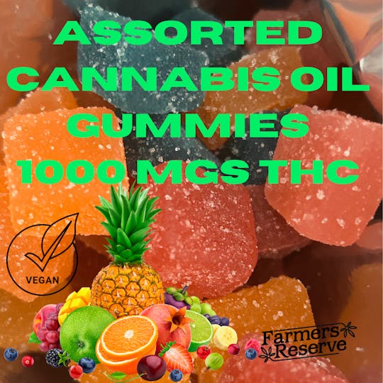 Farmers Reserve - Assorted Gummies 1000mg THC - 1