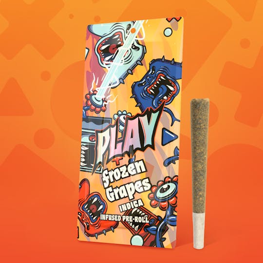 Play Michigan - Play | Frozen Grapes | 1.2g | Infused Pre-Roll - 1