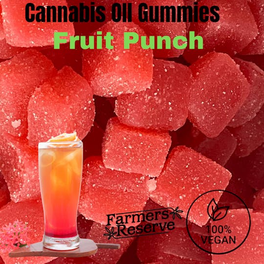 Farmers Reserve - Cannabis Oil THC Gummies 200 MG THC Fruit Punch - 1