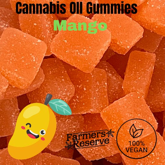 Farmers Reserve - Cannabis Oil THC Gummies 200MG THC Mango - 1