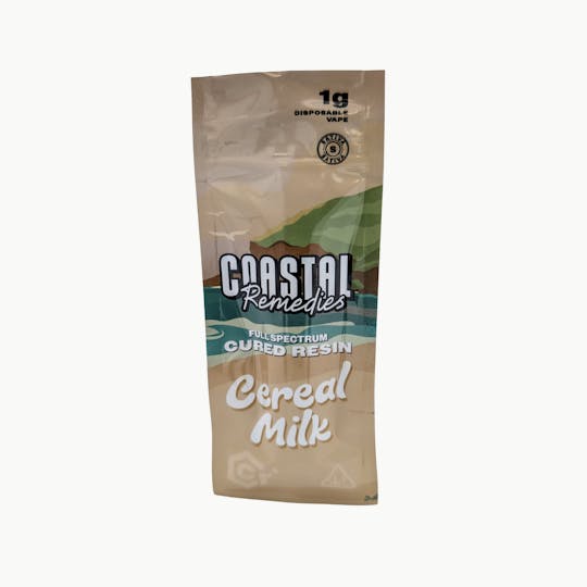 Coastal Remedies - Cereal Milk | 1g Cured Resin Disposable | Coastal Remedies - 1