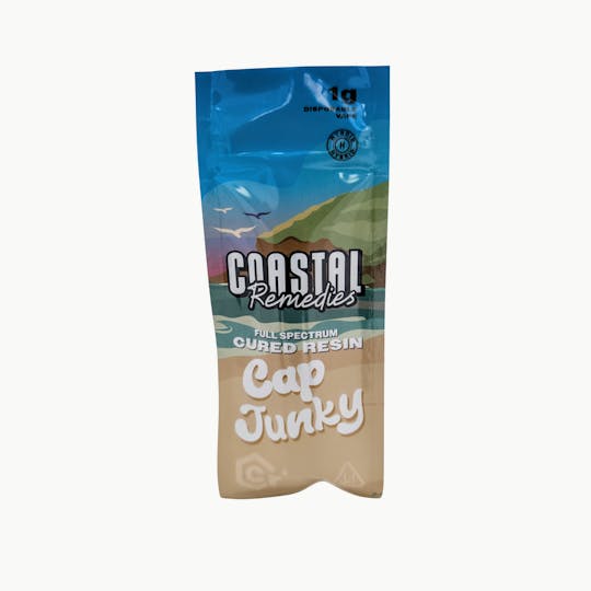 Coastal Remedies - Cap Junky | 1g Cured Resin Disposable | Coastal Remedies - 1