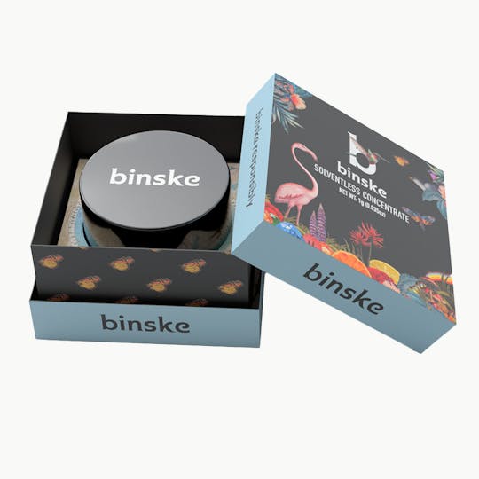 binske - Omakase Strawberry Live Hash Rosin | 1g - 1