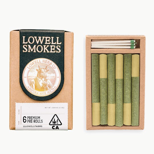 Lowell Herb Co. - Lowell Smokes | 3.5g Pre Roll Pack | The Harmony Hybrid - 1