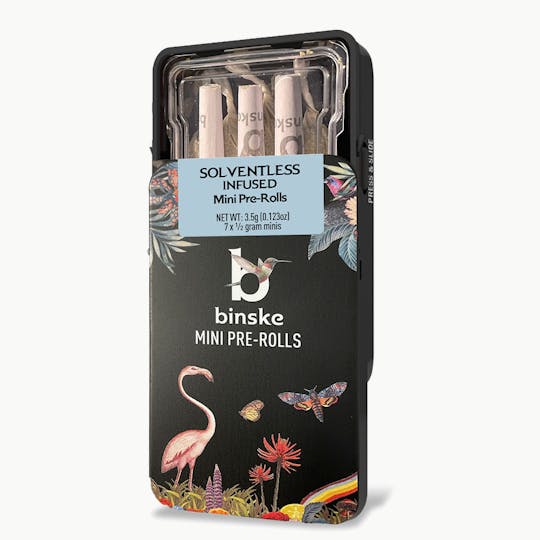 binske - Banana Island Solventless Infused 7-Pack Mini Pre-Rolls - 1