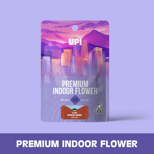 UP! - Midnight Sherbet (Indica) Premium Indoor 14g - 1