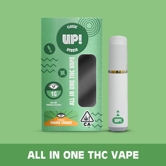 UP! - Orange Cookies (Hybrid) Classic All-In-One Vape 1g - 1