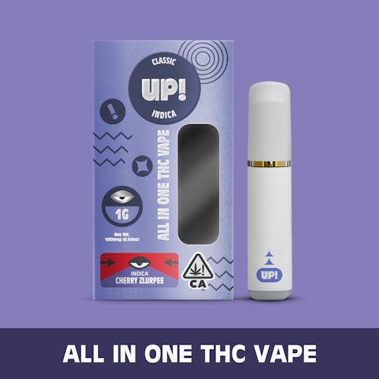 UP! - Cherry Zlurpee (Indica) Classic All-In-One Vape 1g - 1