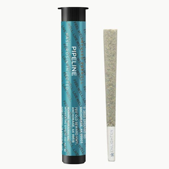 Enlighten - Hash Rosin Pipeline: Purple Octane Jealousy - .75g - 1