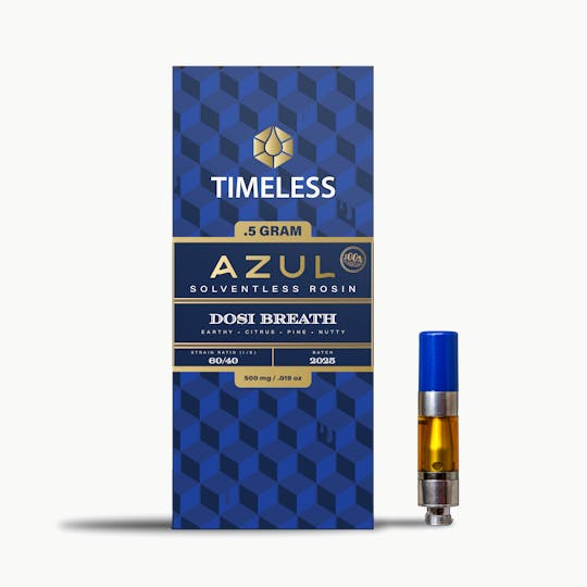 Timeless Vapes - AZUL Dosi Breath 500mg Vape Cartridge - 1