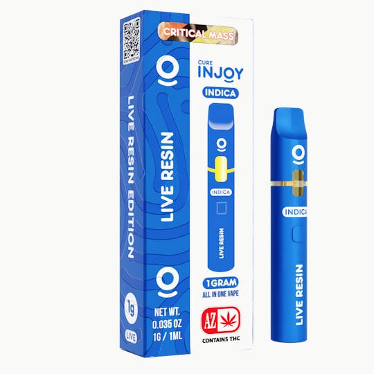 Cure Injoy - Critical Mass - Live Resin - 1g (INDICA) - 1
