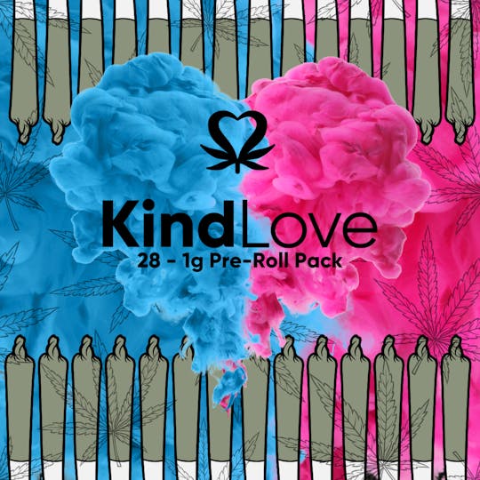 Kind Love Brand - Kind Love Apples and Bananas 1OZ Pre-Roll Pack - 1