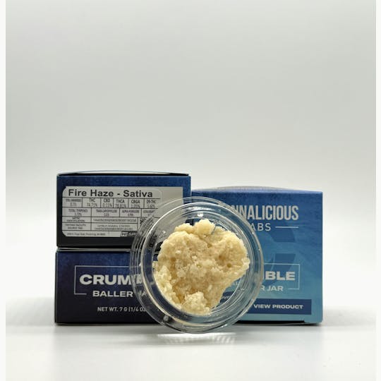 Cannalicious Labs - Fire Haze Crumble - Sativa - 1