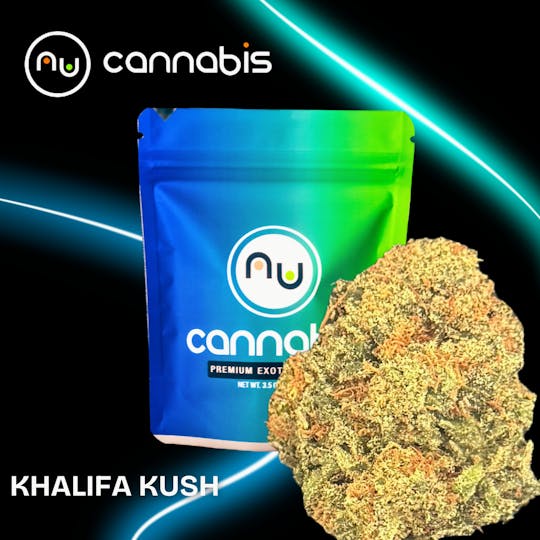 Nu Cannabis Brand - NuCannabis - Khalifa Kush 3.5g - PREMIUM INDOOR FLOWERS - 1