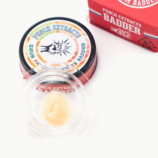 Punch Edibles & Extracts - Zour Patch Cookies BHO Badder (1g) - 1