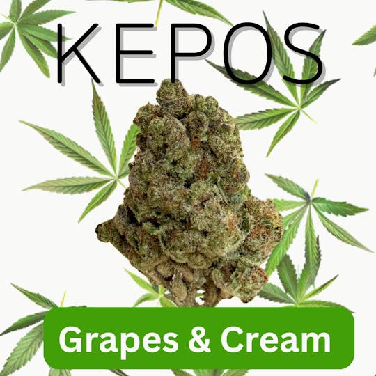 Nu Cannabis Brand - Kepos - Grapes N Cream 14g - PREMIUM FLOWERS - 1