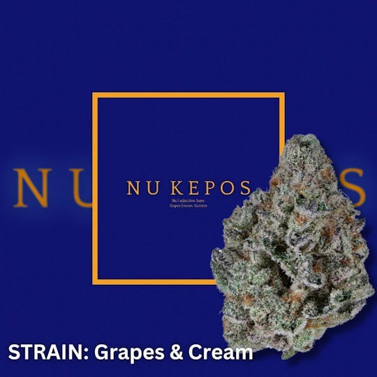Nu Cannabis Brand - Kepos - Grapes N Cream 28g - PREMIUM FLOWERS - 1