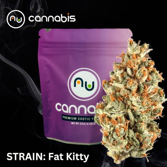 Nu Cannabis Brand - NuCannabis - Fat Kitty 3.5g - PREMIUM INDOOR FLOWERS - 1