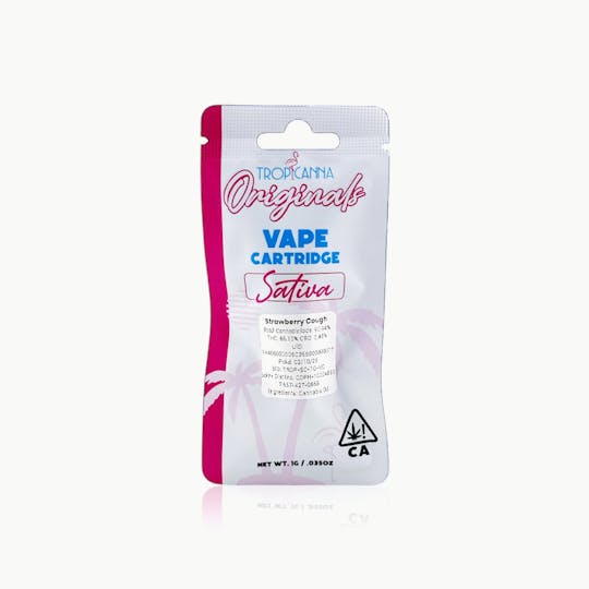 Tropicanna Originals - Strawberry Cough Cartridge 1g - 1