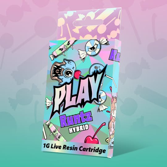 Play Michigan - Play | Runtz | 1g | Live Resin Cartridge - 1