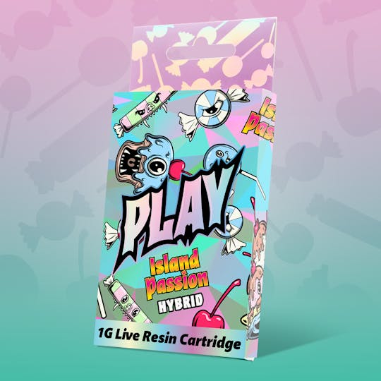 Play Michigan - Play | Island Passion | 1g | Live Resin Cartridge - 1