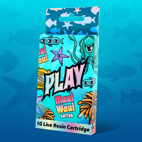 Play Michigan - Play | Maui Waui | 1g | Live Resin Cartridge - 1